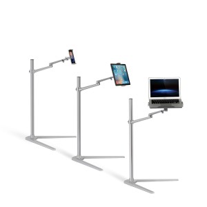Stojak do laptopa, tableta i smartfona (srebrny)