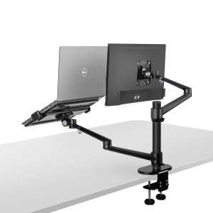 Uchwyt do laptopa i monitora (czarny) 