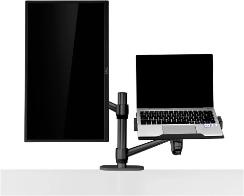 Łatwa regulacja monitora - Uchwyt do laptopa i monitora z jedną sprężyną gazową.jpg