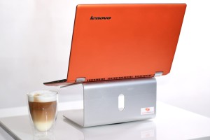 Podstawka pod laptopa (wysoka z obrotową podstawą)