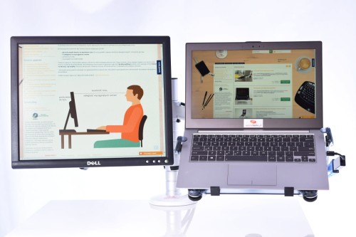 uchwyt do monitora i laptopa